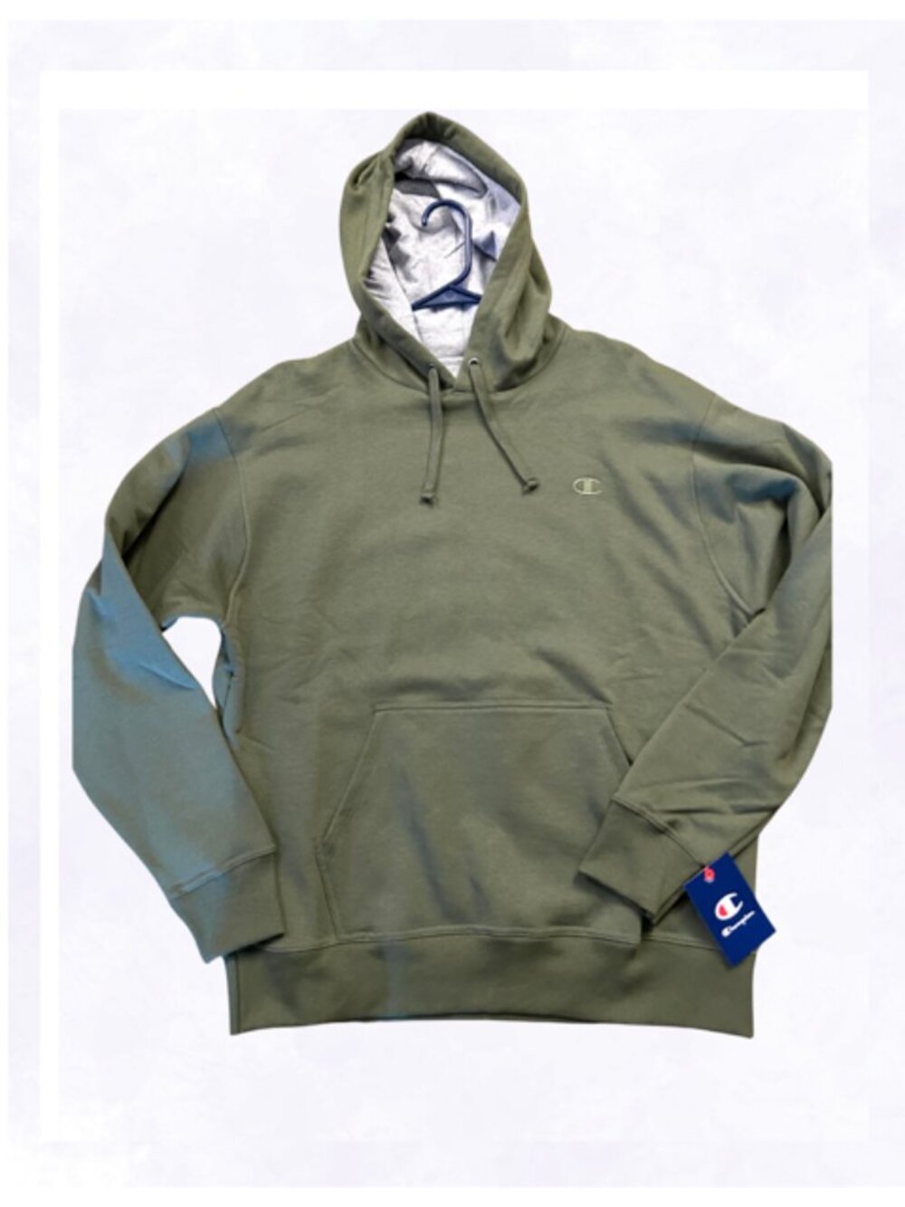 Champion Olive Green Hoodie NWT